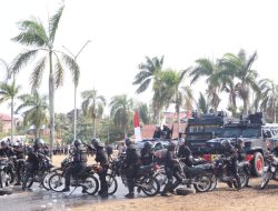 Menjaga Ketertiban Demokrasi: Polda Bengkulu Siap Tempur dengan Pelatihan Sispam Kota