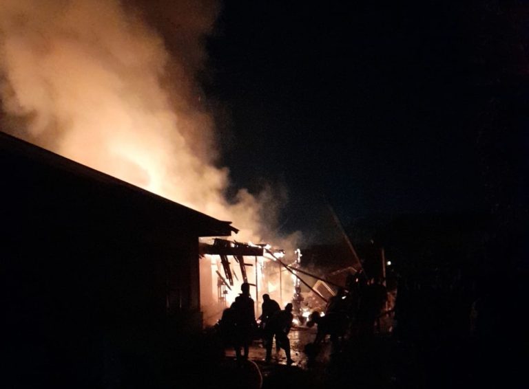 Kebakaran di Rejang Lebong Hanguskan Rumah Sekaligus Pabrik Kerupuk