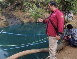Fenomena Telaga Biru di Bengkulu Tengah Gegerkan Masyarakat Bengkulu, Apa yang Terjadi?