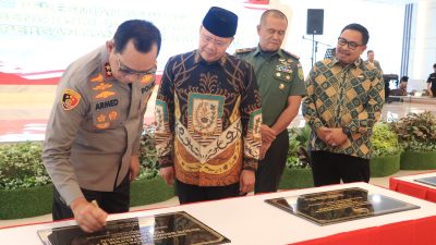 Polda Bengkulu Resmikan Gedung Utama Tri Brata dan 10 Bangunan Sarana dan Prasarana Baru