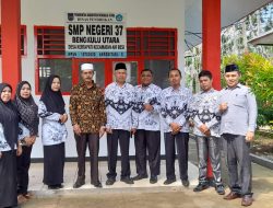 Kepala Sekolah SMP N 37 Bengkulu Utara Pastikan Kualitas Belajar Mengajar Kondusif