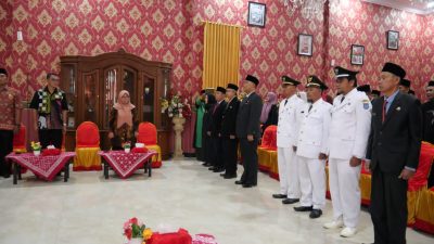 Pembaruan Tata Kelola Pemerintahan Bupati Bengkulu Utara Mutasi Puluhan Pejabat, ini Daftarnya