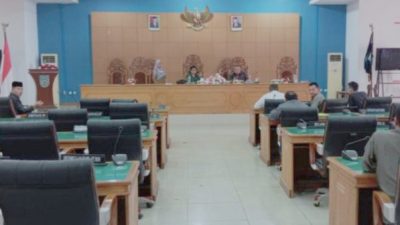 Rapat Paripurna DPRD BU 2024 Bahas Tentang Raperda Bantuan Hukum Masyarakat Miskin