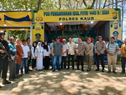 Sinergi Mewujudkan Keselamatan Selama Musim Mudik Bupati Kaur Sambangi Posko Ops Ketupat Nala 2024