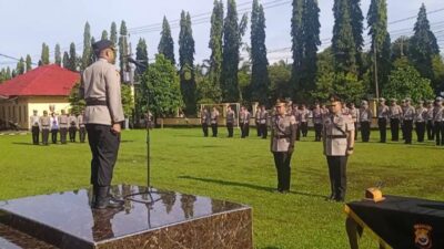 Serah Terima Jabatan Wakapolres oleh Kepolisian Resor Bengkulu Utara