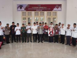 Pemkab Bengkulu Utara Resmi Memberangkatkan 208 Calon Jamaah Haji di Balai Daerah Kota Arga Makmur