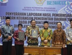 Ketua DPRD Bengkulu Utara Apresiasi Pemkab Bengkulu Utara Atas Perolehan WTP 7 Kali Berturut Turut