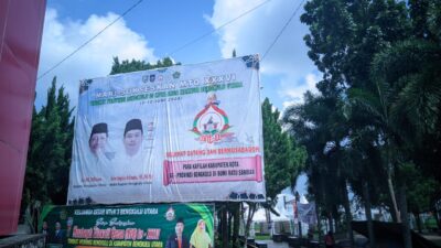 Ketiadaan Wakil Bupati pada Baliho MTQ ke-36 BU Yang Dipasang di Kabupaten Lebong, Kabag Kesra Pemkab BU Bungkam