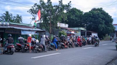 Stok BBM di SPBU Kosong, Harga Eceran Di Kabupaten Bengkulu Utara Tembus Rp 16.000 Per Leter