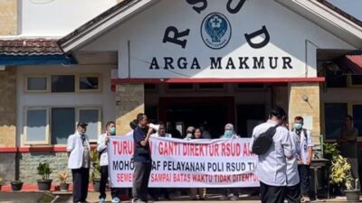 Dokter Spesialis RSUD Arga Makmur Gelar Aksi Demo, Tuntut Penggantian Direktur