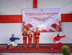 Memeriahkan HUT RI ke-79 Dinas Pendidikan Bengkulu Utara Gelar Pentas Seni Lomba Tari Hingga Mencak Silat