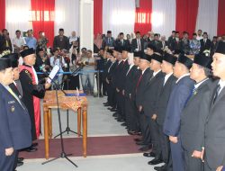Resmi Dilantik, 25 Anggota DPRD Kabupaten Lebong Siap Emban Tugas Periode 2024-2029