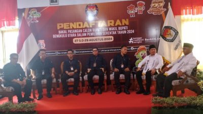 Arie-Sumarno Resmi Daftar di Pilkada 2024, Asa Siap Bawa Perubahan untuk Bengkulu Utara