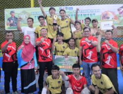 Anak Rantau FC Juarai Kompetisi Futsal Open Turnamen Dandim Cup 2024
