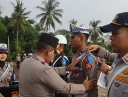 Operasi Zebra Nala 2024, Polda Bengkulu Gelar Apel Pasukan