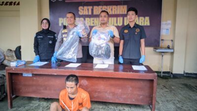 Polres Bengkulu Utara Berhasil Meringkus Satu Pelaku Pembvnvh*n Berencana, Satu Tersangka DPO