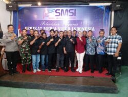 Wibowo Susilo Lantik Pengurus Baru SMSI Bengkulu Utara Periode 2024-2027