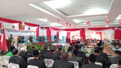 Tiga Pimpinan DPRD Bengkulu Utara Periode 2024-2029 Resmi Dilantik