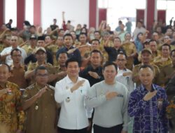 Bupati Bengkulu Utara Sambut Ketua DPD RI Sultan Bachtiar Najamudin dalam Workshop Penguatan Tata Kelola Keuangan Desa