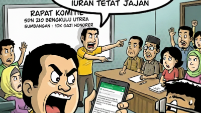 Pesan Pemecatan Guru Honorer Muncul Usai Konfirmasi Media, Rapat Hari Ini Tetapkan Iuran Tetap Jalan