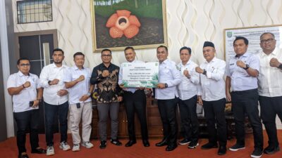 Ramadan Penuh Berkah, PT Bio (SIL Group) Salurkan Donasi Rp2 Miliar untuk Pembangunan Masjid Agung Benteng