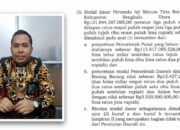 Dewan Pengawas Sebut Temuan BPKP Kerugian Perusahaan, Audit Rp34 Miliar Perumda Tirta Ratu Samban Kian Disorot