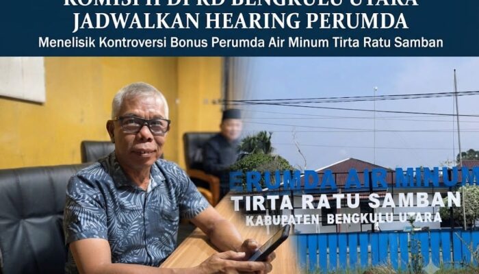 Reward di Tengah Kerugian Rp34 Miliar, Komisi II DPRD Bengkulu Utara Jadwalkan Pemanggilan Pihak Perumda